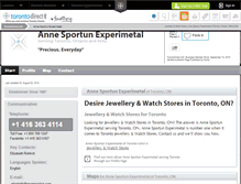 Tablet Screenshot of anne-sportun-experimetal-toronto.torontodirect.info