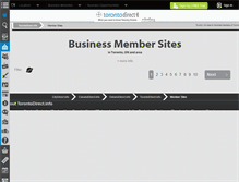 Tablet Screenshot of members.torontodirect.info